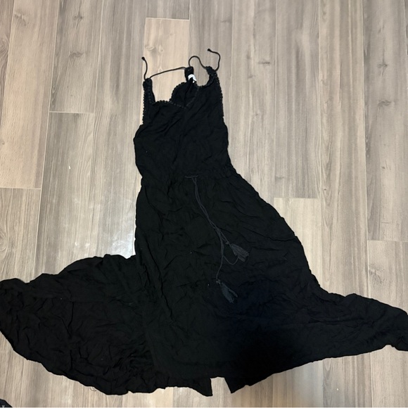 Everyday Sunday, black maxi Boho dress size small - Picture 3 of 7